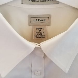 Woman's LL Bean Oxford